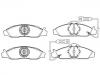 Bremsbelagsatz, Scheibenbremse Brake Pad Set:48130-05100